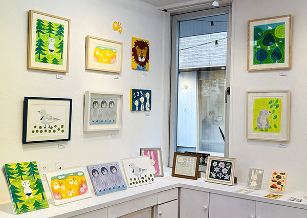個展「森のひだまり」