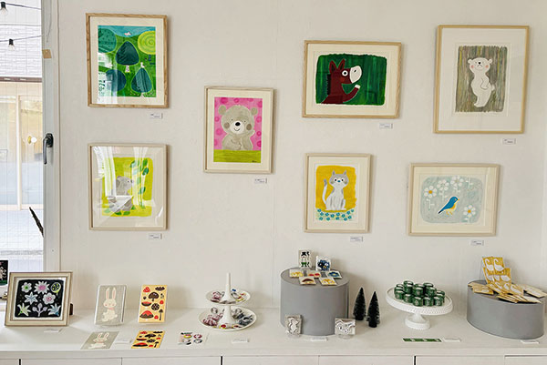 個展「森のひだまり」