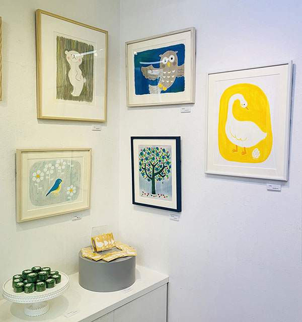 個展「森のひだまり」