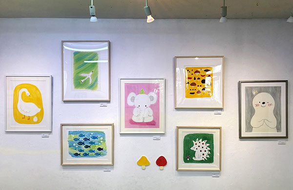 個展「森のひだまり」